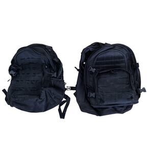 Lot of 2 SOC Bugout Bag Backpacks Sandpiper of California Black MINT Condition